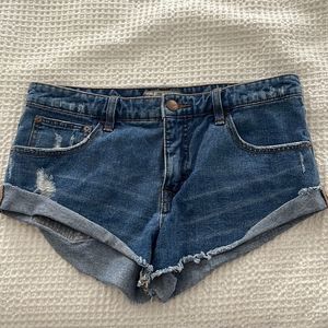 Free People Denim Shorts